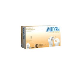 Ambiderm Guante De Látex Extra 100 Piezas (Talla S)