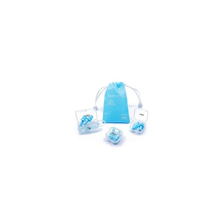 ANBOW Tapones para los oídos de silicona reutilizables, impermeables, reducción de ruido, para dormir, natación, ronquidos, con