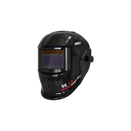 ANDELI Casco de soldadura de oscurecimiento automático, color verdadero 1/1/1/2 con protección solar, amplio rango de sombra 4/