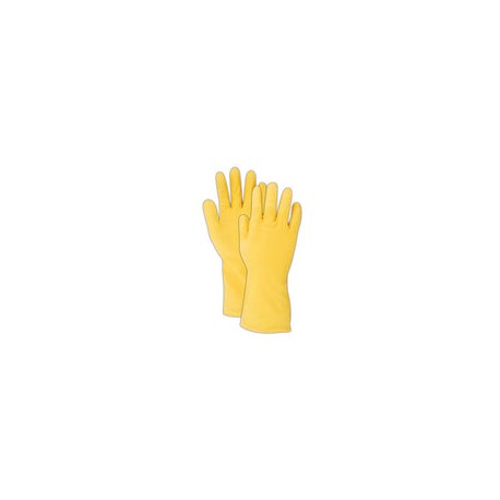 Ansell 11432 guantes de látex sin soporte, 25 pulgadas de altura, 11 pulgadas de longitud, 6 pulgadas de ancho, tamaño 8, natur