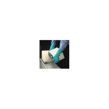 Ansell 117272 Sol-Vex - Guantes de protección química de nitrilo, talla 6-1/2 (paquete de 144)