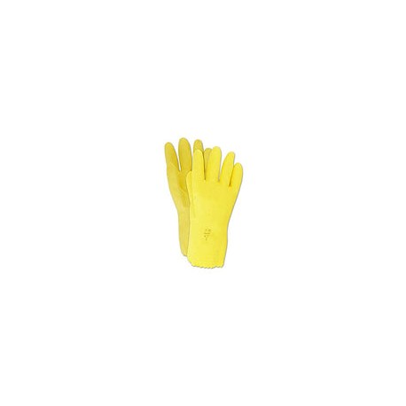 Ansell 632L Magid ComfortFlex 632 - Guantes de látex forrados (20 mil, 11 de largo, 5.5 de ancho, 0.21 de altura, talla 9, 12 u