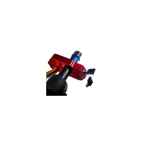 Archy Candado para Motocicleta Universal Moto para Manillar Freno Ciclomotores Máxima Seguridad Anti robo con 2 llaves Acero In
