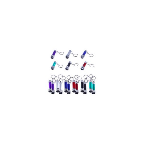 Antner 18pcs Mini linternas llavero 5 bombillas LED llavero juguete para niños fiesta favores, camping, viajes, hogar u oficina