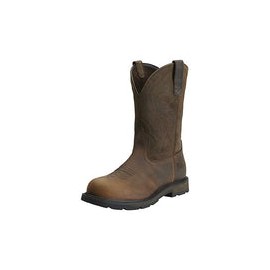 Ariat Work - Bota de trabajo para hombre con puntera de acero, Marrón, 10 M US