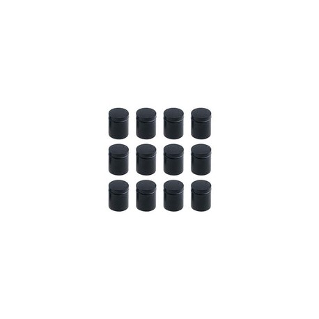 Antrader Soporte de vidrio de 1 pulgada x 1-1/5 pulgadas, tornillo de soporte de pared para uñas, acero inoxidable, accesorios 