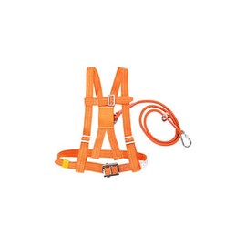Arnés de Escalada, Medio Cuerpo Cinturón de Seguridad Ajustable Arnés de Escalada al Aire Libre para Trabajos Aéreos(Small Buck