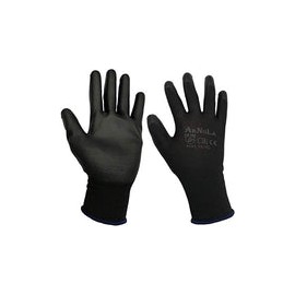 ARNOLA 12 pares de guantes ESD 13G con revestimiento de poliuretano antiestático, guantes de trabajo de seguridad, perfectos pa