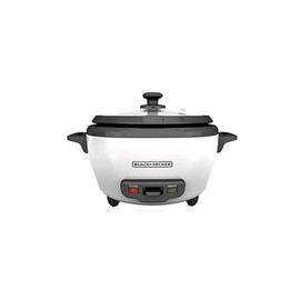 Arrocera de 6 Tazas, Black & Decker RC506, Blanca
