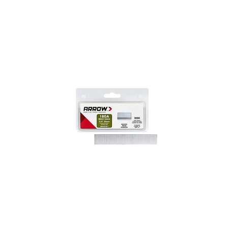 Arrow Fastener BN1812B 3/4-Inch BRN Brad Nail, 2000-Pack