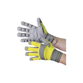Artículo útil japonés, guantes gruesos con cojines para reducir las vibraciones. Guantes antivibración (XL)
