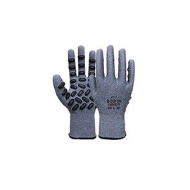 Artículo útil japonés, guantes interiores con cojines para reducir las vibraciones. Guantes antivibración (medianos)