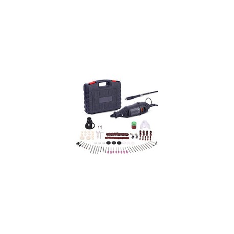 AVEDISTANTE Mini Amoladora 140 Accesorios, 130W Multiherramienta Mini Amoladora eléctrica Herramienta Rotativa multifunción con