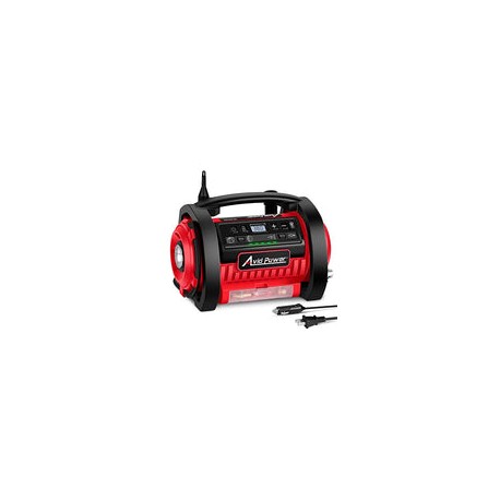 AVID POWER Inflador de neumáticos, compresor de aire portátil, bomba de neumáticos de coche de 12 V CC/110 V CA, bomba de colch