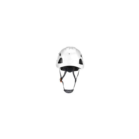 01 02 015 Casco de espeleología, Casco de Seguridad cómodo de Llevar Resistente a la corrosión con Orificio de Aire para espele