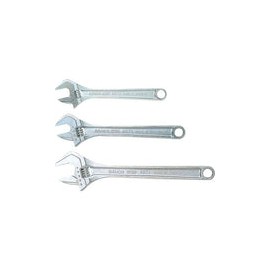 Bahco - Llave inglesa ajustable, color negro