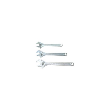 Bahco - Llave inglesa ajustable, color negro