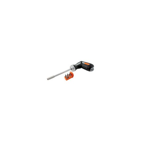 Bahco 808050P - Destornillador de trinquete con Mango Giratorio para Pistola