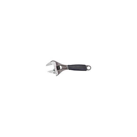 Bahco BAH9031RTUS Ergo - Llave ajustable de boca grande, boca ancha con mango de goma, 8 pulgadas, acabado fosfato negro