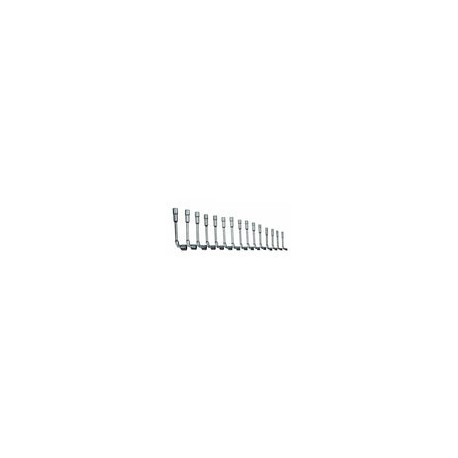 Bahco Double head socket wrench set 28M/15, color,, pack of/paquete de 1