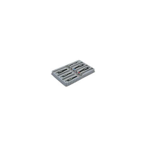BAHCO BE-9886 Ergo - Juego de destornilladores Phillips (6 piezas)
