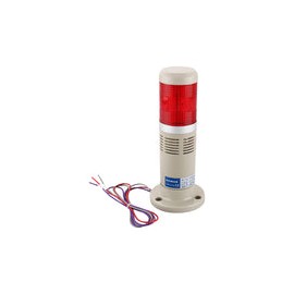 Baomain - Lámpara de señal LED roja LTP-502TJ con luz continua de 110 V AC