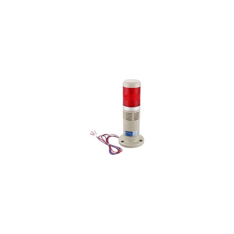 Baomain - Lámpara de señal LED roja LTP-502TJ con luz continua de 110 V AC