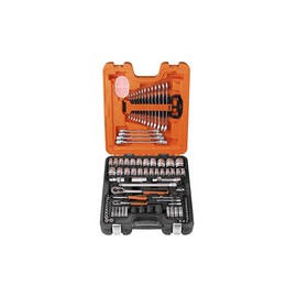 Bahco S877 S87+7 Socket Set 94-Piece 1/4-Inch And 1/2-Inch Drive by Bahco