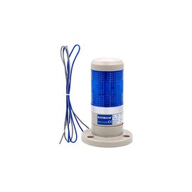 Baomain Luz Continua de Advertencia 110V AC Industrial Continua Azul LED Señal Torre Lámpara