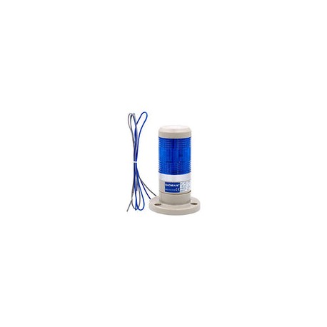 Baomain Luz Continua de Advertencia 110V AC Industrial Continua Azul LED Señal Torre Lámpara