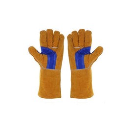 Barandilla de la personalidad de los hogares guantes ignífugos Guantes de piel de alta temperatura Resistencia al desgaste cali