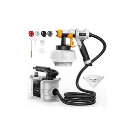 BATAVIA BSG0180 - Pulverizador eléctrico de 700 W, 1200 ml, 4 boquillas, 3 patrones, pistola de pintura para pintura de casa, i