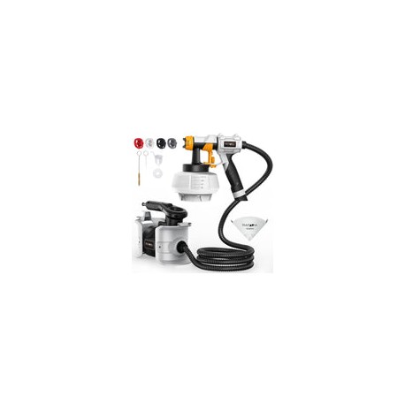 BATAVIA BSG0180 - Pulverizador eléctrico de 700 W, 1200 ml, 4 boquillas, 3 patrones, pistola de pintura para pintura de casa, i