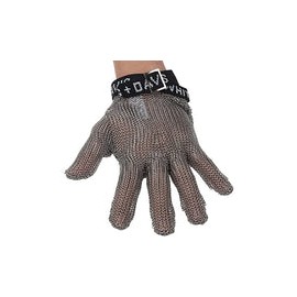 BCPPO Guantes de Trabajo Anticorte Guantes De COTA De Malla De Acero Inoxidable para Cocina, Guantes Resistentes A Cortes De Ch