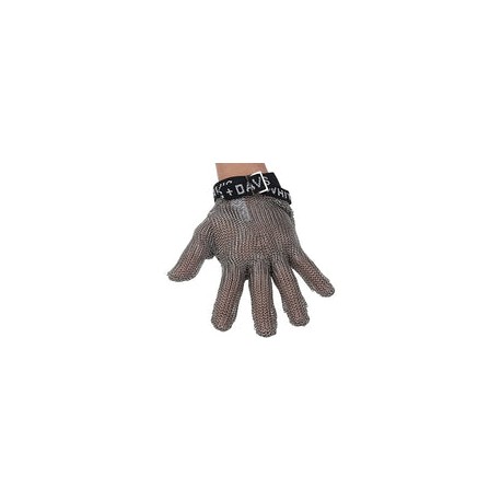 BCPPO Guantes de Trabajo Anticorte Guantes De COTA De Malla De Acero Inoxidable para Cocina, Guantes Resistentes A Cortes De Ch