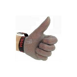 BCPPO Guantes de Trabajo Anticorte Guantes De COTA De Malla De Acero Inoxidable, Guantes Resistentes A Los Cortes De Trabajo Se