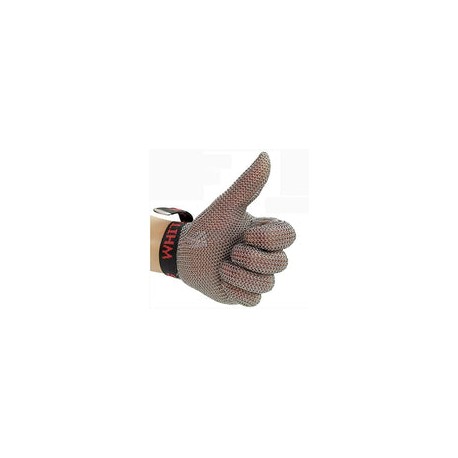 BCPPO Guantes de Trabajo Anticorte Guantes De COTA De Malla De Acero Inoxidable, Guantes Resistentes A Los Cortes De Trabajo Se