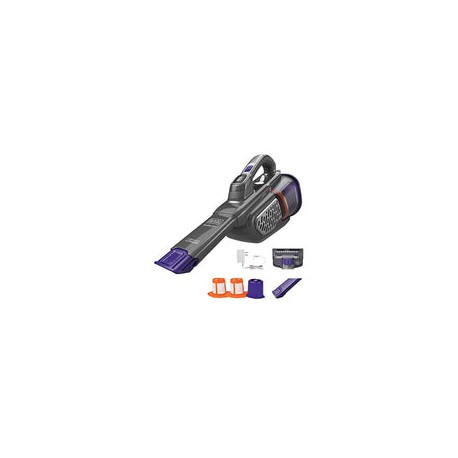 beyond by Black+Decker Aspiradora de Mano de 20 V MAX para Mascotas, Limpieza Avanzada (HHVK515JP07APB) Color Gris