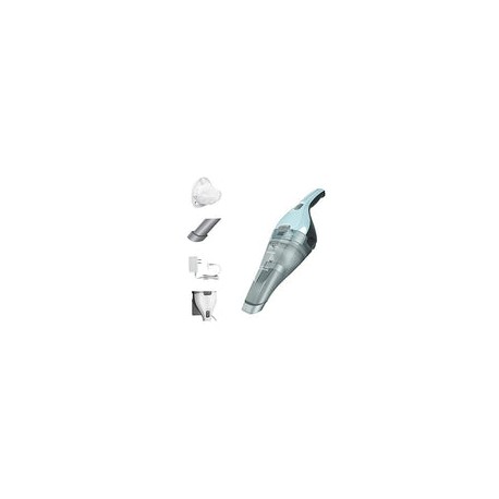 beyond by BLACK+DECKER dustbuster®, Mini aspiradora de mano, sin cable, color azul helado