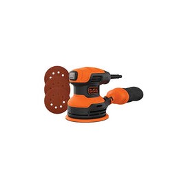beyond by BLACK+DECKER Lijadora de órbita aleatoria, 5 pulgadas, 2.4 amperios (BDERO200AEV)