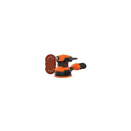beyond by BLACK+DECKER Lijadora de órbita aleatoria, 5 pulgadas, 2.4 amperios (BDERO200AEV)