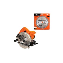 beyond by BLACK+DECKER Sierra Circular 7-1/4 Pulgadas 1500W con Disco de 24DPP AZBDCSDISC