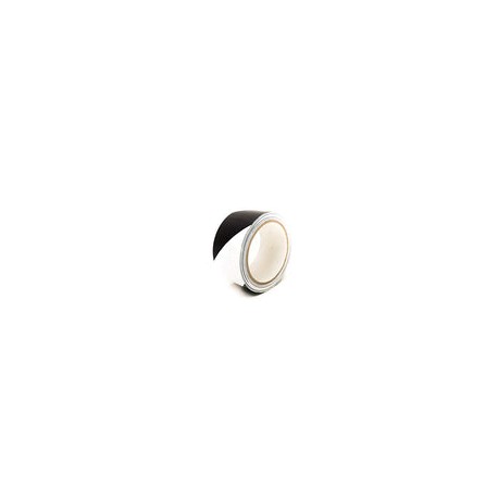 Bertech BerST-2BW - Cinta de advertencia de seguridad para piso, 2 pulgadas x 54 pies, rayas blancas y negras