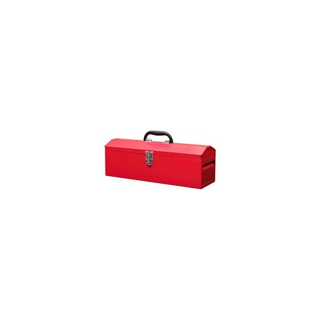 BIG RED TB101 Torin - Caja de herramientas portátil de acero con cierre de cierre de metal y bandeja de almacenamiento extraíbl