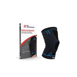 Bio Compression Rodillera de Compresión Deportivas Ortopédicas con Almohadilla de Gel Para Rotula y Estabilizadores Laterales P
