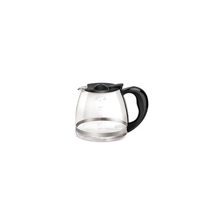 Black + Decker GC3000B Jarra de repuesto para 12 tazas, Cristal, Negro