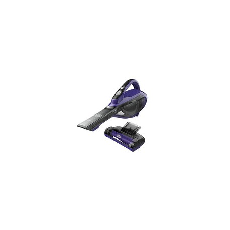 Black & Decker HLVA315J22 Aspiradora de Mano de Litio, Purple Pet Head /2.5 Amp Hour, 1, 1