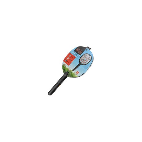 Black + Decker - Matamoscas eléctrico y matamoscas - Raqueta para matamoscas para interiores y exteriores, de mano, resistente,
