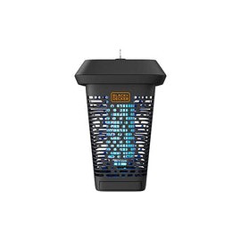 Black+Decker - Atrapasueños de Insectos eléctrico UV para Moscas, Mosquitos, gnats y Otras plagas pequeñas a Grandes | 1 Cobert