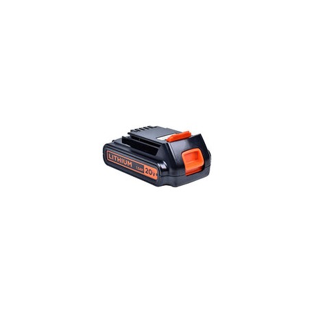 BLACK+DECKER Batería Recargable Inalámbrica 20V MAX* 1.5 Ah Ion Litio LD120BAT